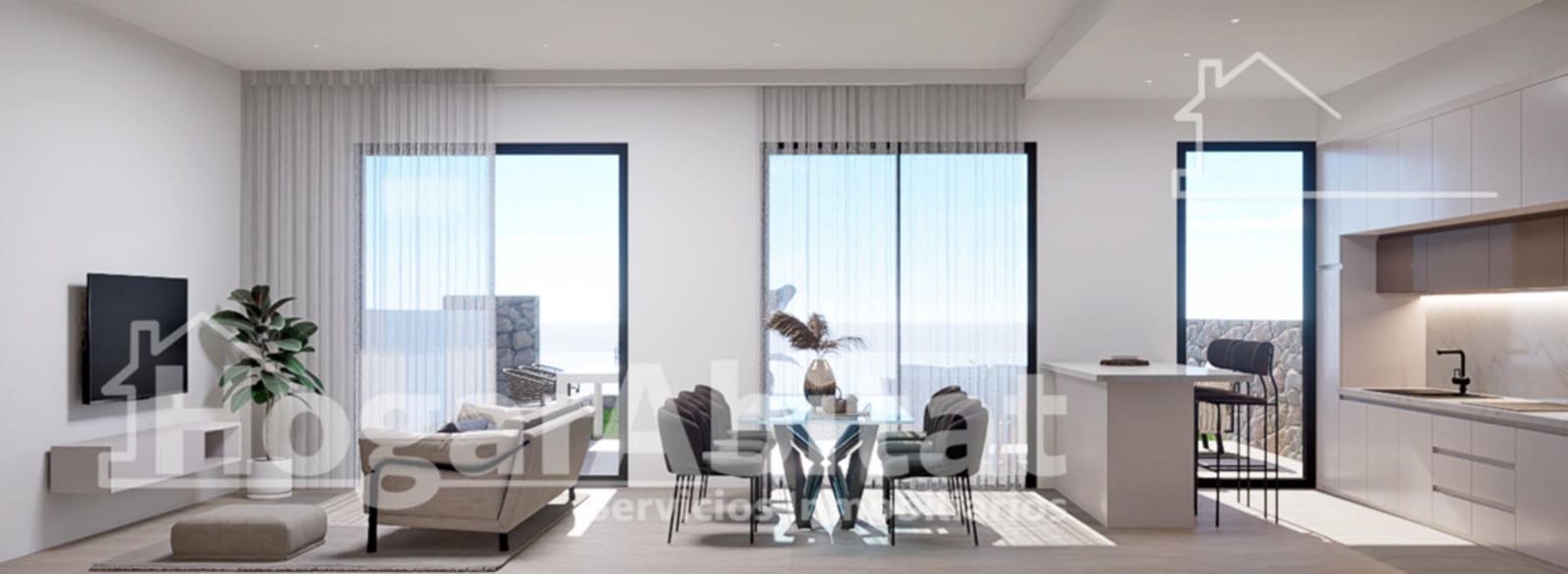 2 bedroom Penthouse for sale in Finestrat with pool garage - € 409,900 (Ref: 9787774)