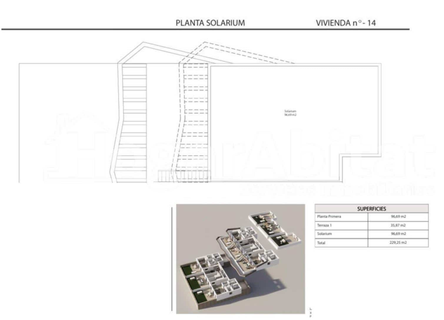 2 bedroom Penthouse for sale in Finestrat with pool garage - € 409,900 (Ref: 9787774)