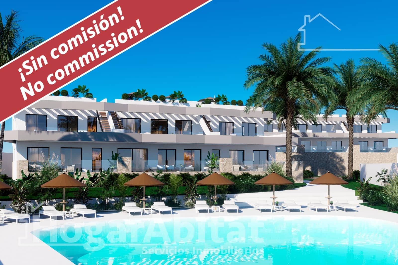 2 bedroom Penthouse for sale in Finestrat with pool garage - € 409,900 (Ref: 9787774)