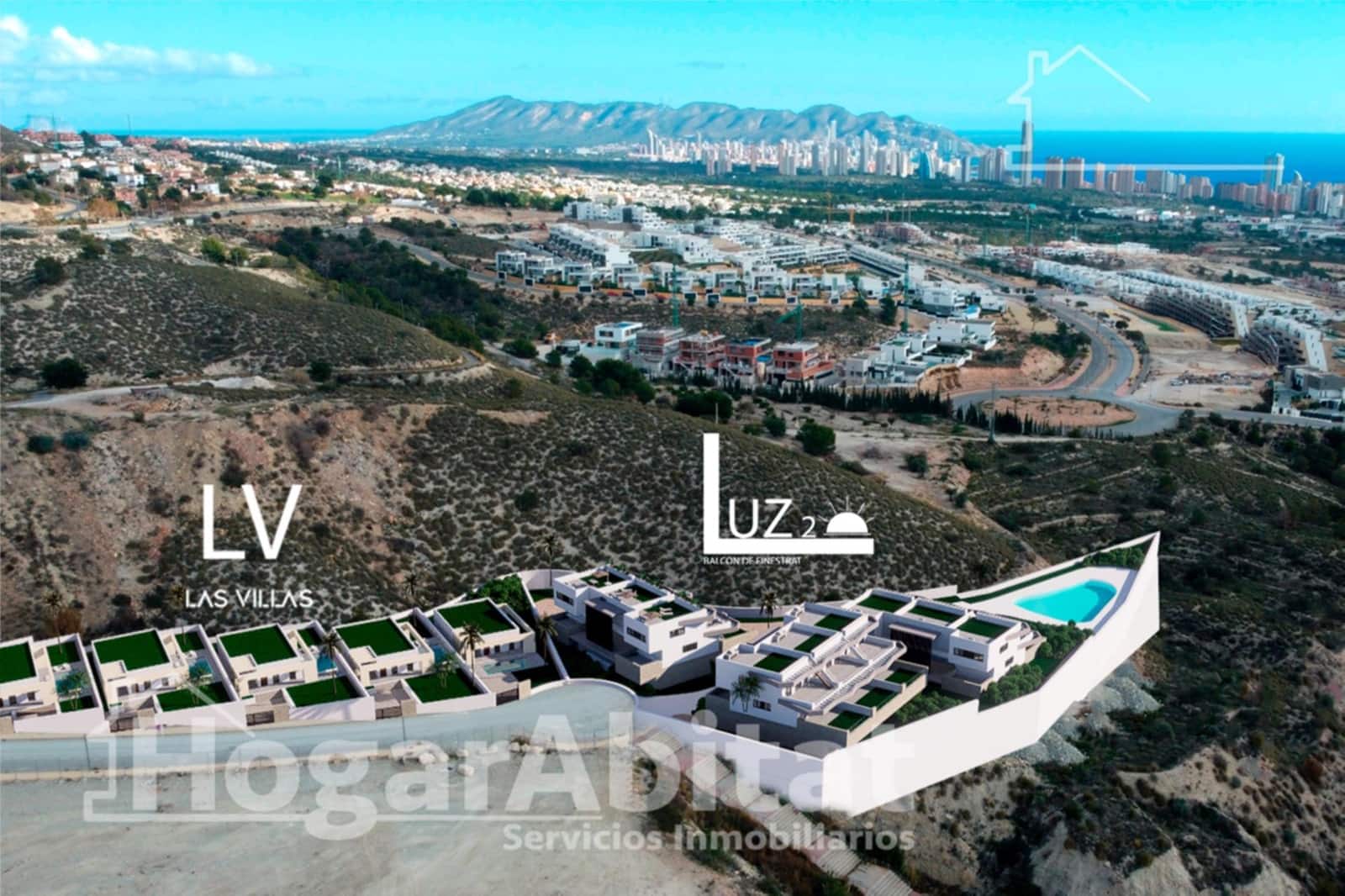 2 bedroom Penthouse for sale in Finestrat with pool garage - € 409,900 (Ref: 9787774)