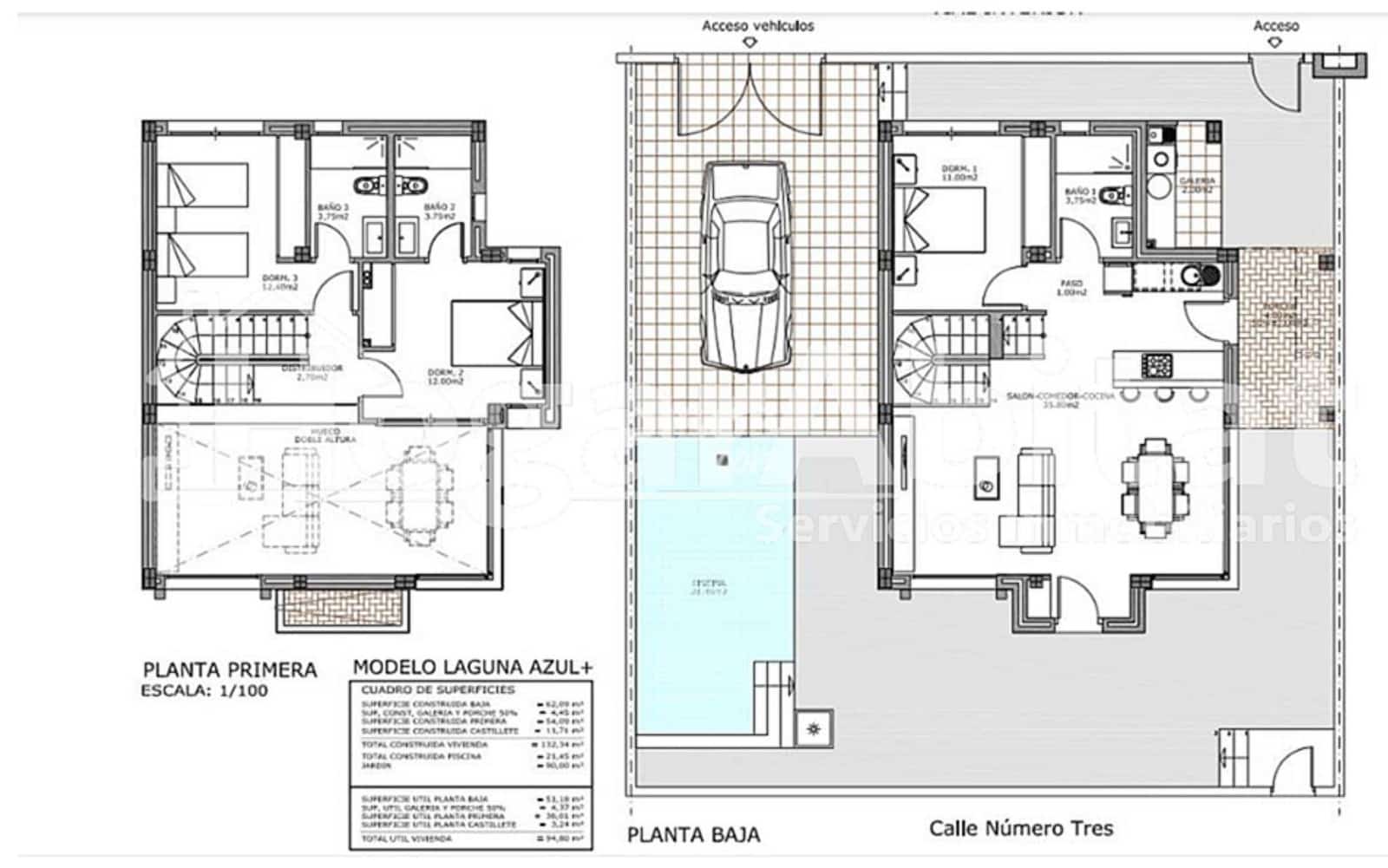 3 bedroom Villa for sale in Los Montesinos with pool garage - € 444,999 (Ref: 9787776)