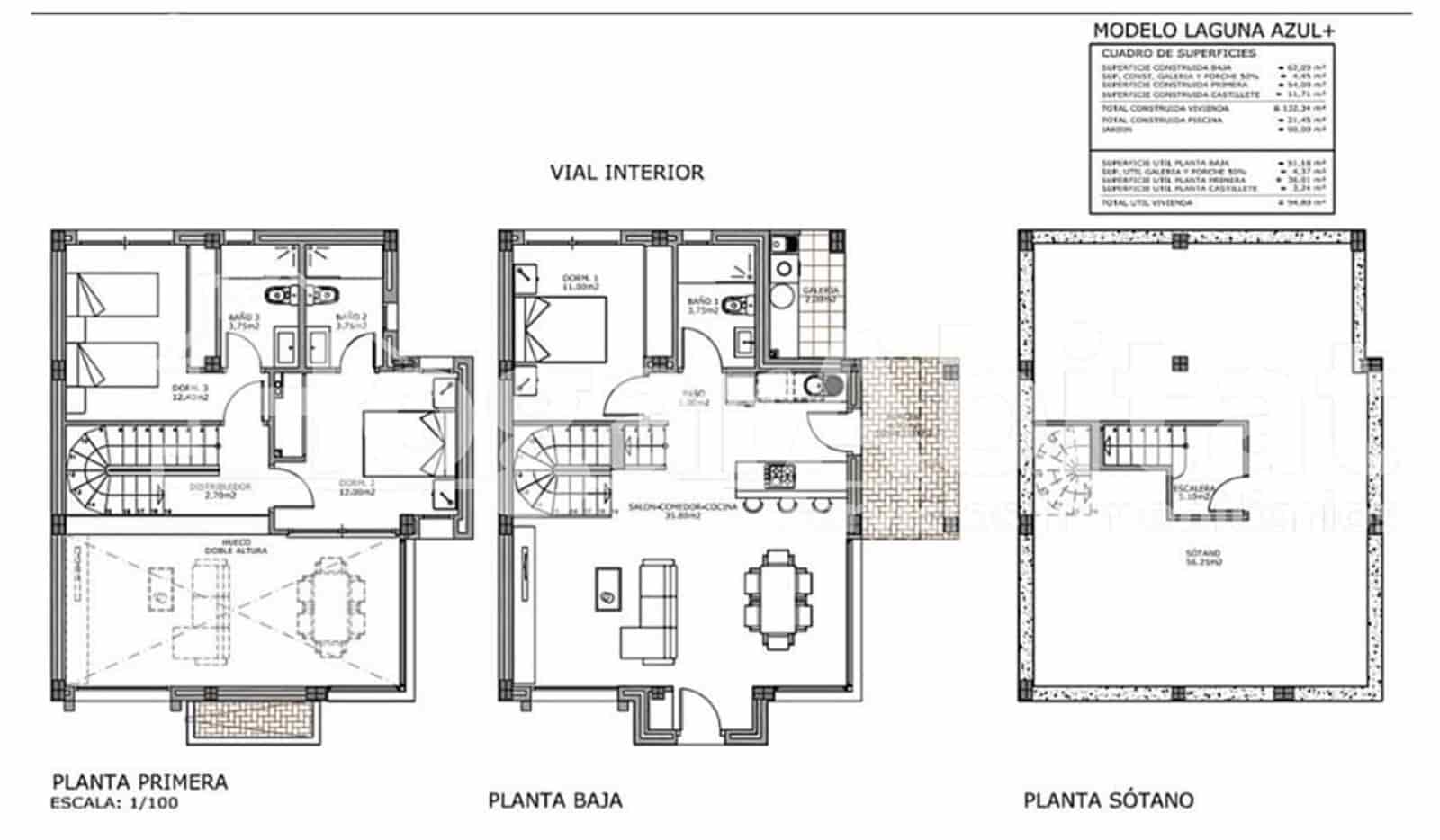 3 bedroom Villa for sale in Los Montesinos with pool garage - € 444,999 (Ref: 9787776)