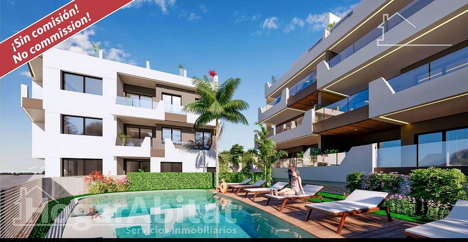 2 soveværelse Penthouse til salg i Los Palacios med swimmingpool garage - € 269.900 (Ref: 9787778)