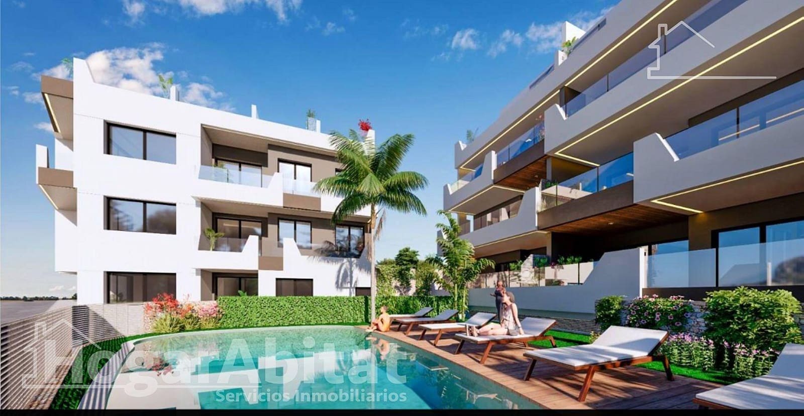 2 soveværelse Penthouse til salg i Los Palacios med swimmingpool garage - € 269.900 (Ref: 9787778)