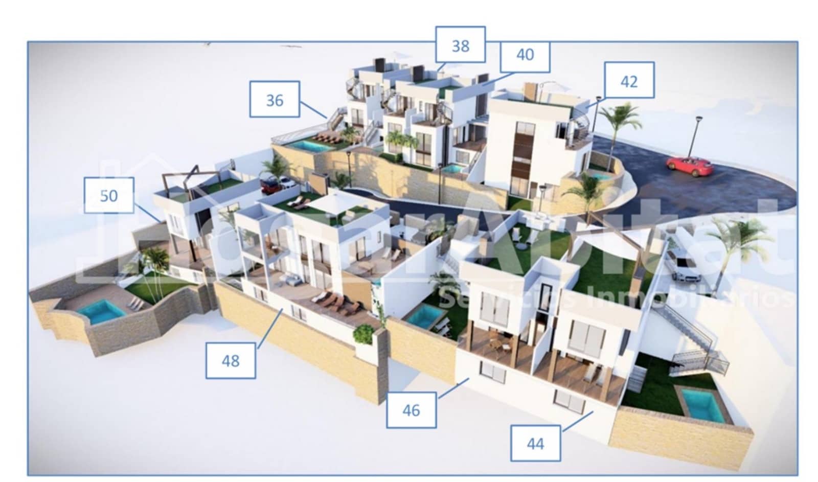 3 soverom Villa til salgs i Algorfa med svømmebasseng garasje - € 520 000 (Ref: 9787781)