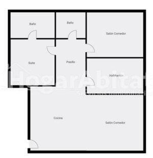 3 soveværelse Lejlighed til salg i Castello de la Plana - € 240.000 (Ref: 9787786)