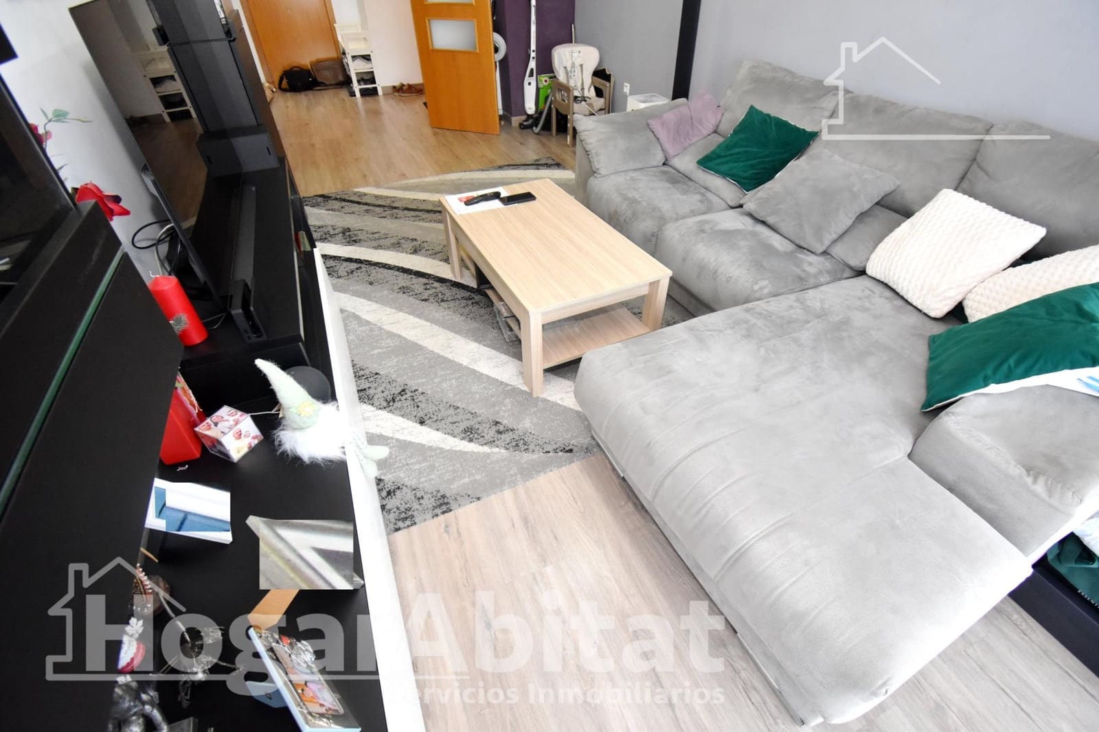 Piso de 3 habitaciones en La Vall d'Uixó en venta - 159.900 € (Ref: 9791113)