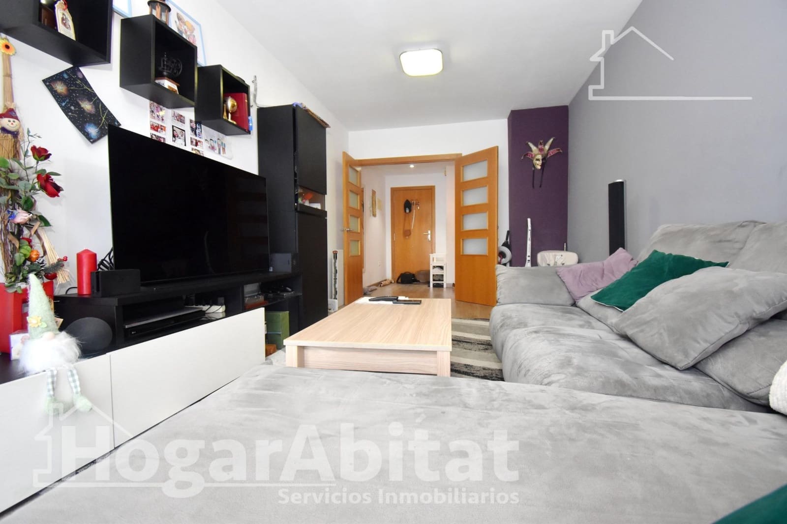 Piso de 3 habitaciones en La Vall d'Uixó en venta - 159.900 € (Ref: 9791113)