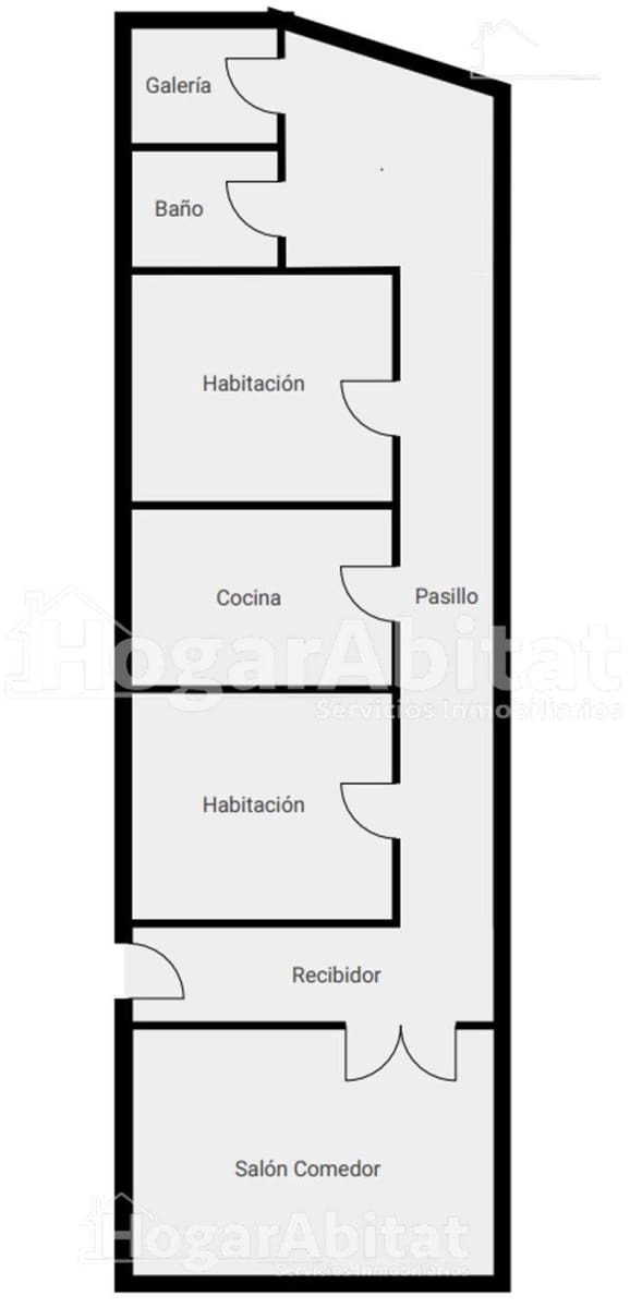 2 slaapkamer Flat te koop in Castello de la Plana - € 85.000 (Ref: 9794690)
