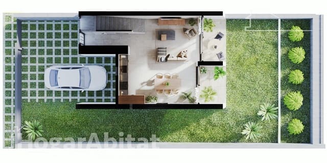 Adosado de 3 habitaciones en Cometa - Carrió, Calpe / Calp en venta con piscina garaje - 755.000 € (Ref: 9794707)
