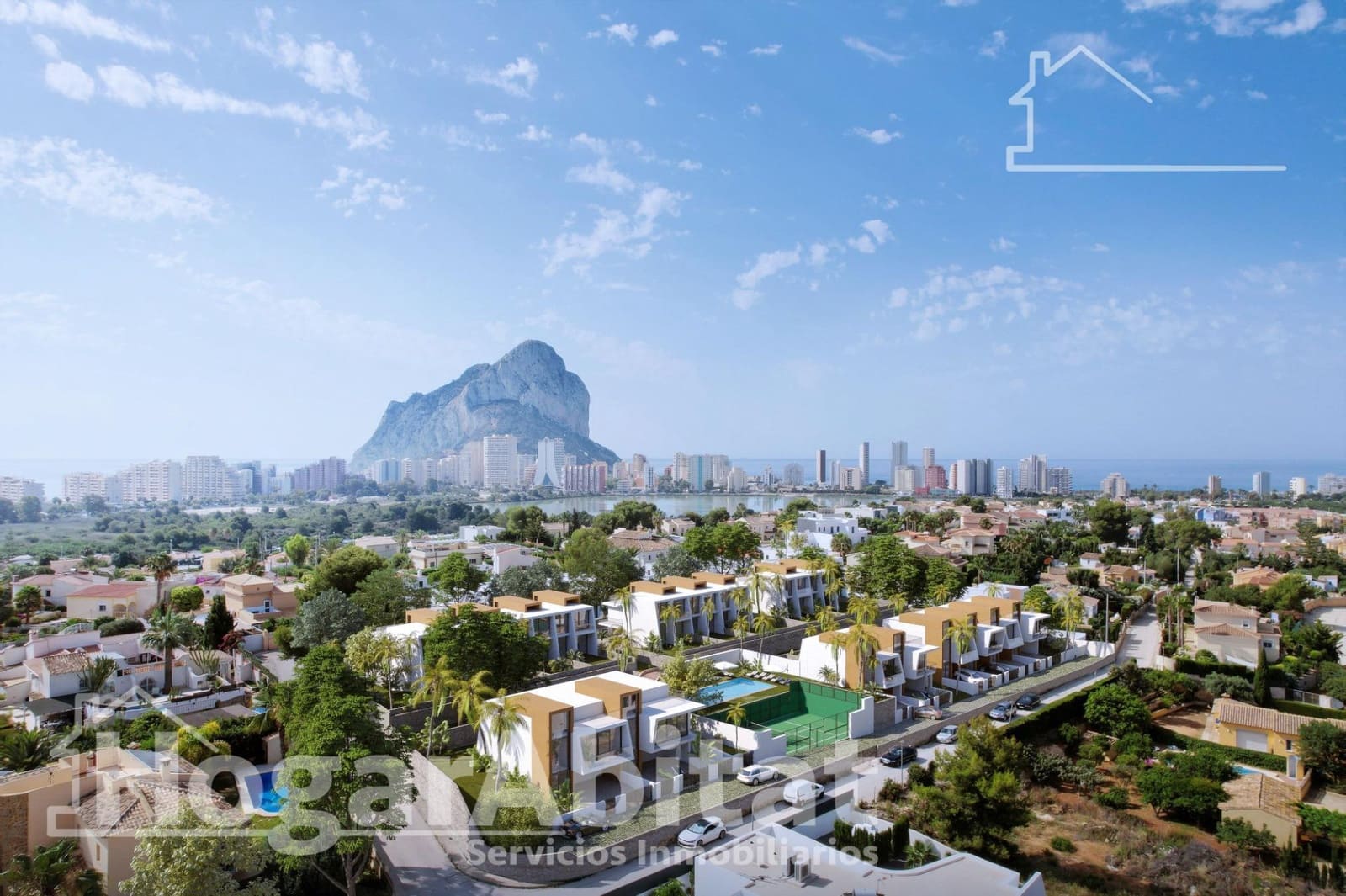 Adosado de 3 habitaciones en Calpe / Calp en venta con piscina garaje - 755.000 € (Ref: 9794707)