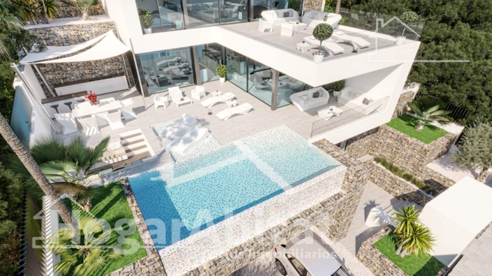 Chalet de 4 habitaciones en Calpe / Calp en venta con piscina garaje - 1.550.000 € (Ref: 9794709)