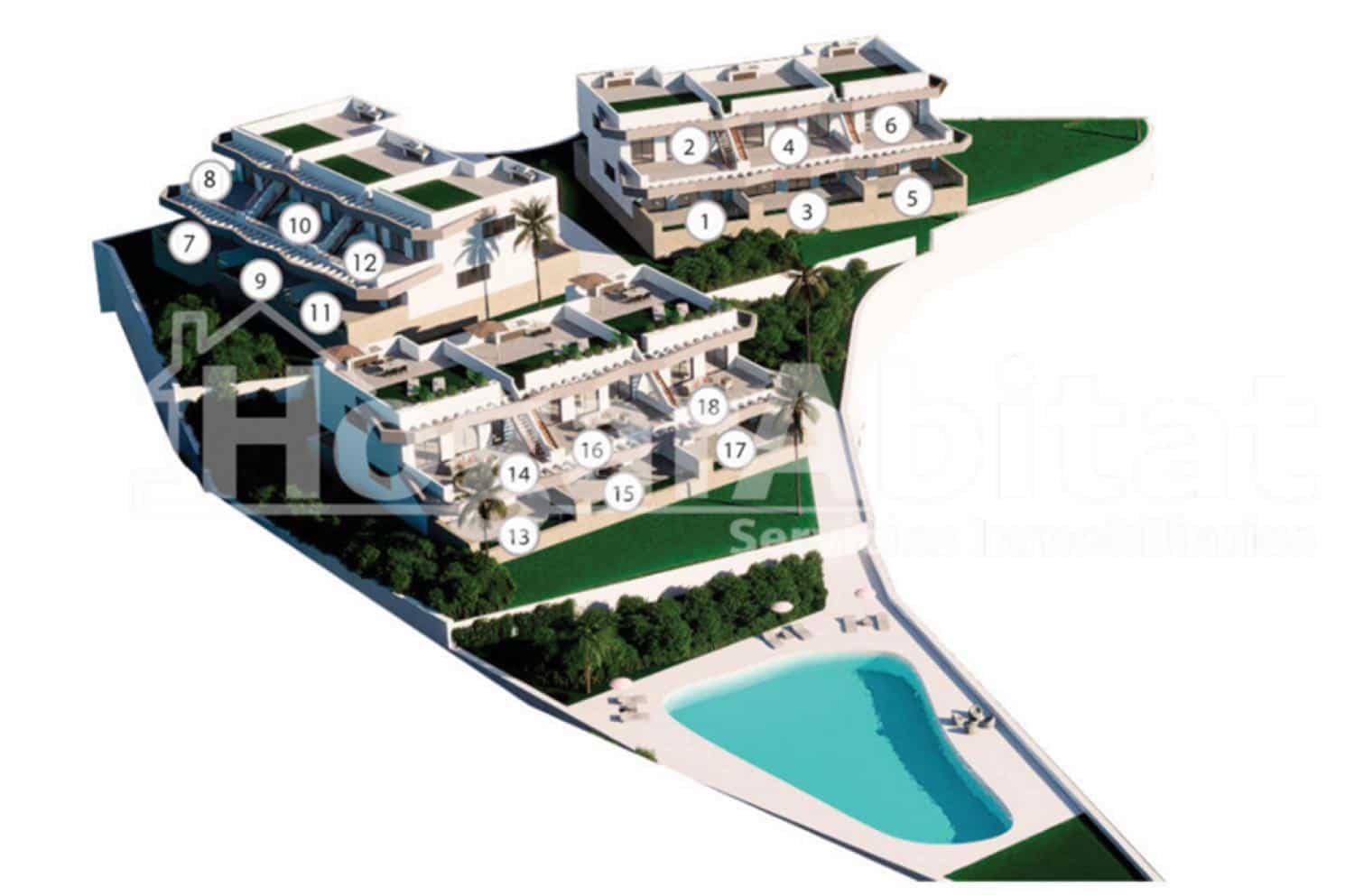 2 chambre Appartement à vendre à Finestrat avec piscine garage - 379 900 € (Ref: 9794710)