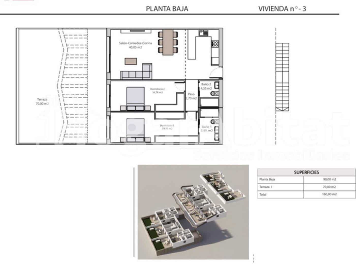 2 chambre Appartement à vendre à Finestrat avec piscine garage - 379 900 € (Ref: 9794710)