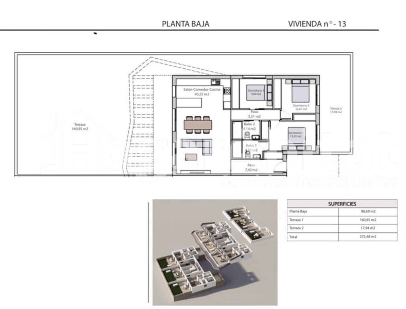 2 chambre Appartement à vendre à Finestrat avec piscine garage - 379 900 € (Ref: 9794710)