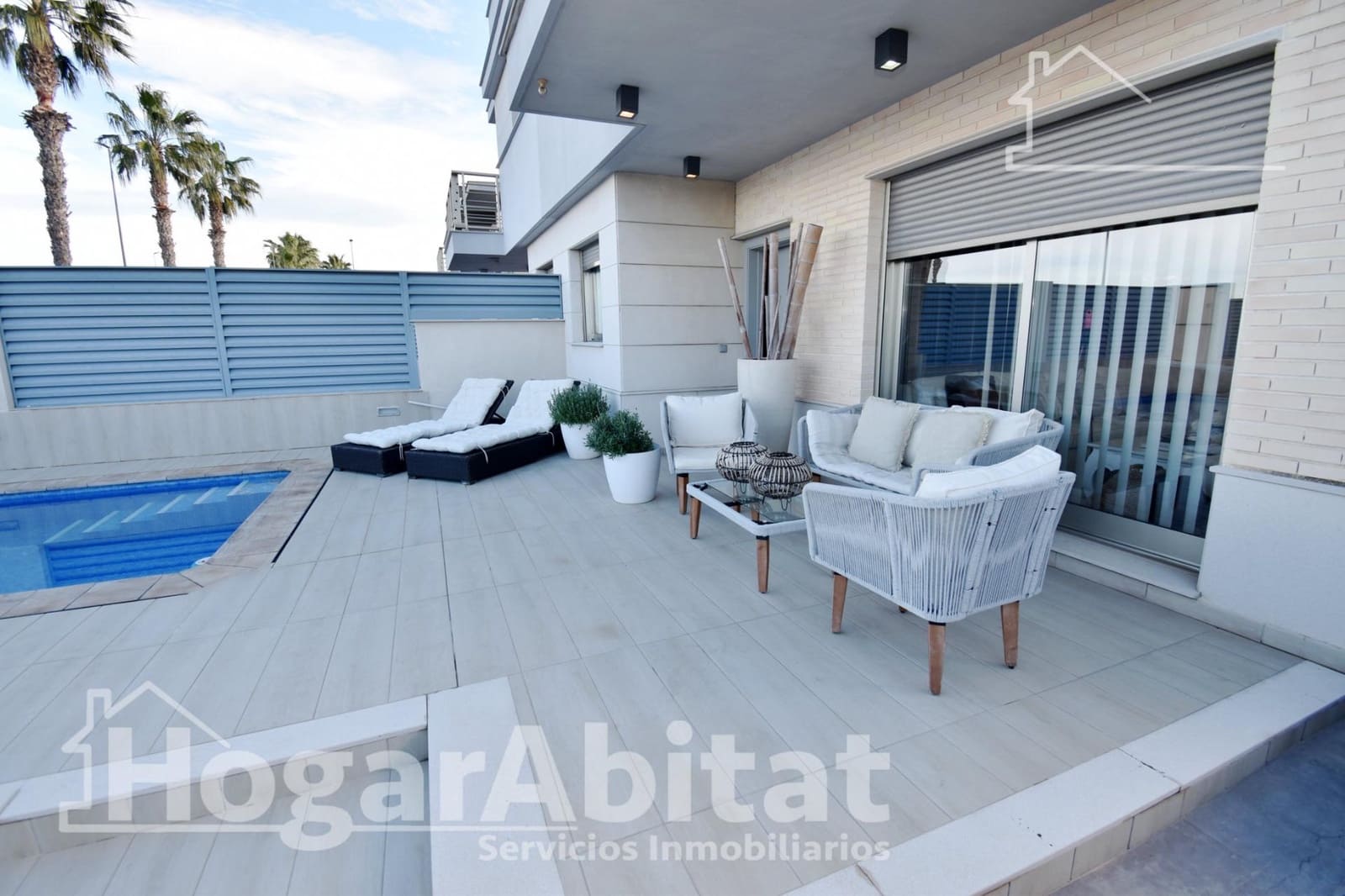4 chambre Villa/Maison Mitoyenne à vendre à Burriana / Borriana avec piscine garage - 450 000 € (Ref: 9797180)