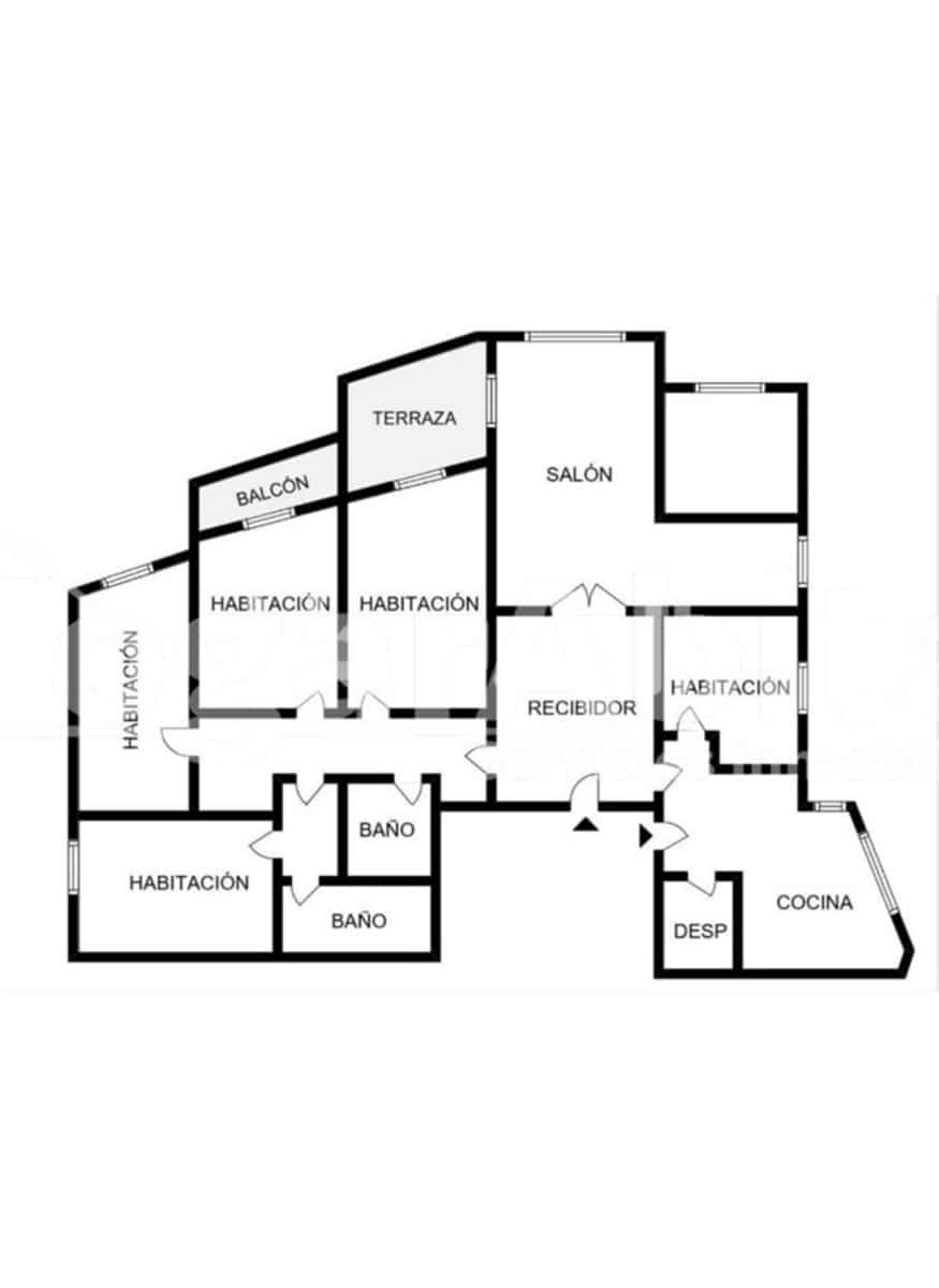 5 quarto Apartamento para venda em L'Alcora com garagem - 195 000 € (Ref: 9799305)