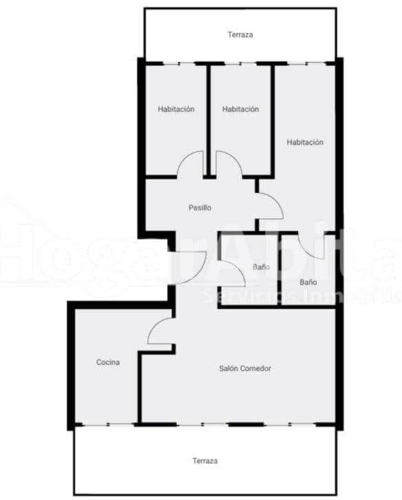 3 Zimmer Penthouse zu verkaufen in Catarroja mit Garage - 320.000 € (Ref: 9799335)