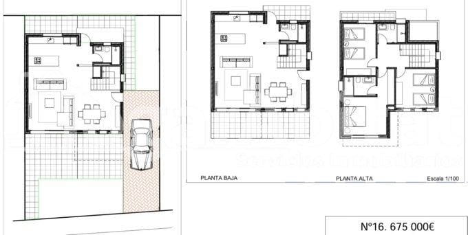 3 quarto Moradia para venda em Denia com piscina garagem - 675 000 € (Ref: 9799346)