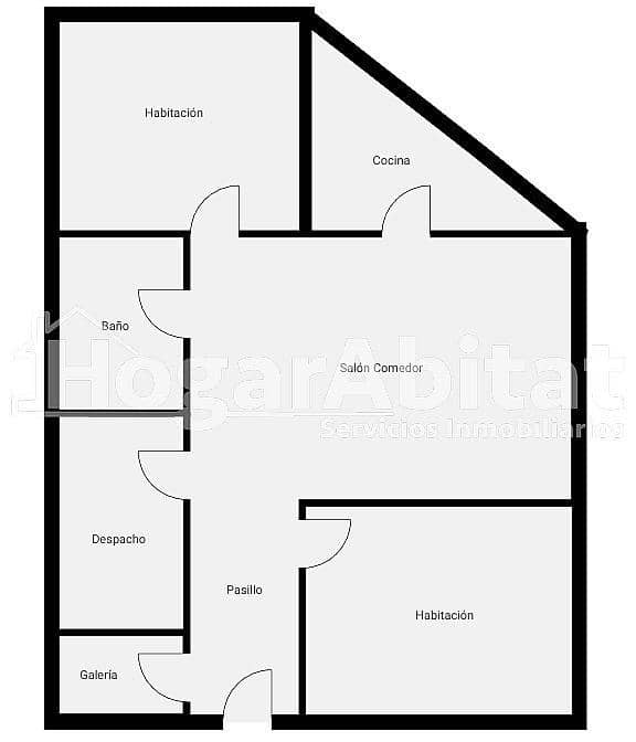 3 bedroom Flat for sale in Castello de la Plana - € 121,000 (Ref: 9804325)