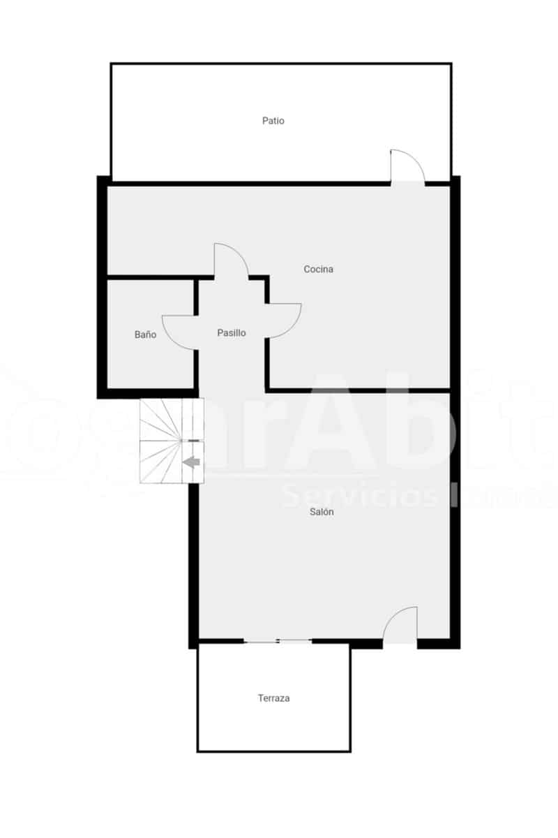 4 slaapkamer Rijtjeshuis te koop in Real de Gandia met garage - € 320.000 (Ref: 9804334)