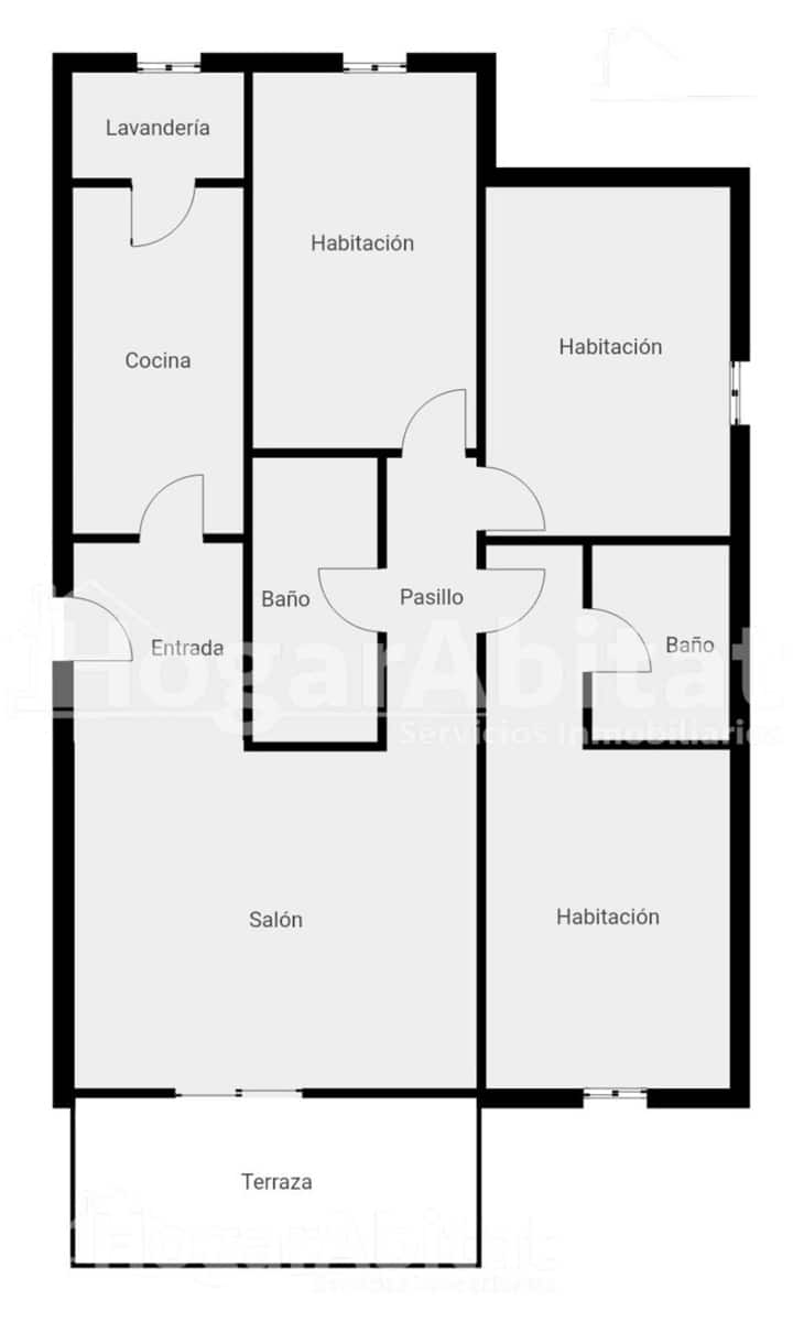 3 soverom Leilighet til salgs i Gandia med svømmebasseng garasje - € 315 000 (Ref: 9806518)