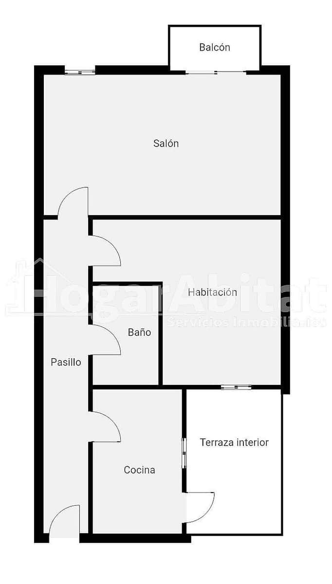 1 camera da letto Appartamento in vendita in Gandia - 135.000 € (Rif: 9806519)
