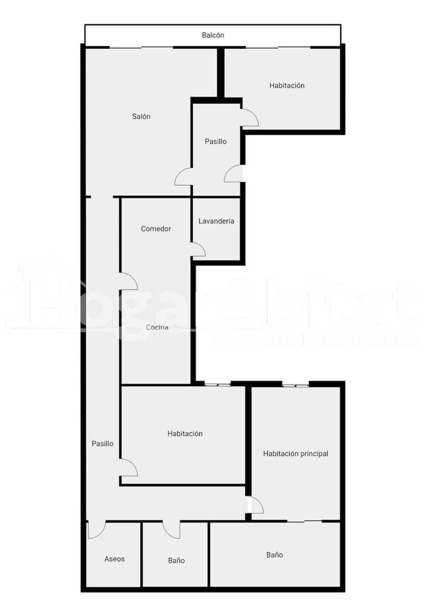 11 makuuhuone Huoneisto myytävänä paikassa Oliva - 600 000 € (Ref: 9809834)
