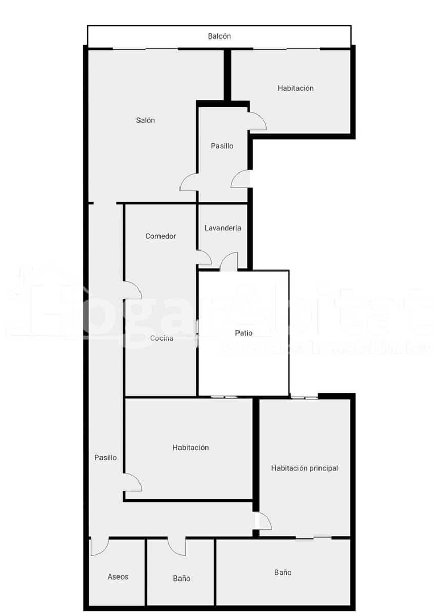 11 makuuhuone Huoneisto myytävänä paikassa Oliva - 600 000 € (Ref: 9809834)