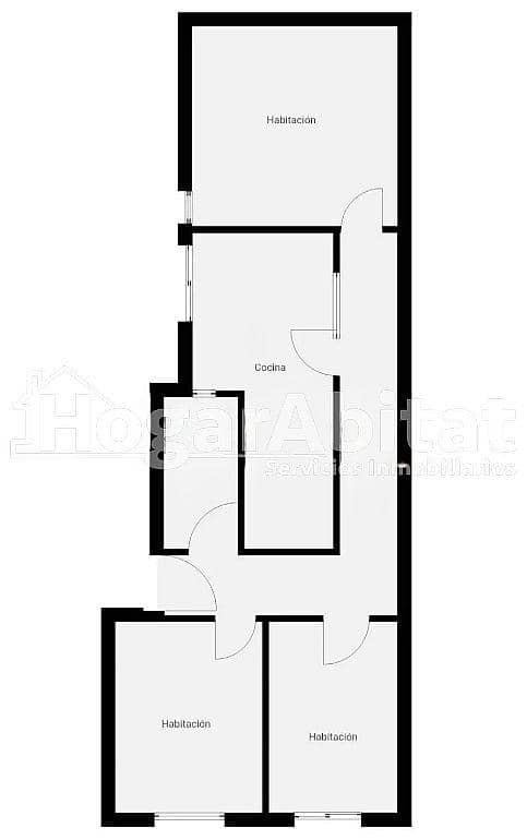 2 soveværelse Lejlighed til salg i Valencia by - € 215.000 (Ref: 9811956)