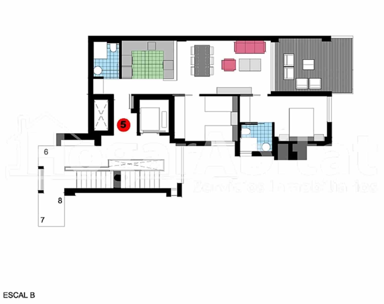2 soverom Leilighet til salgs i Denia med svømmebasseng garasje - € 355 000 (Ref: 9815886)