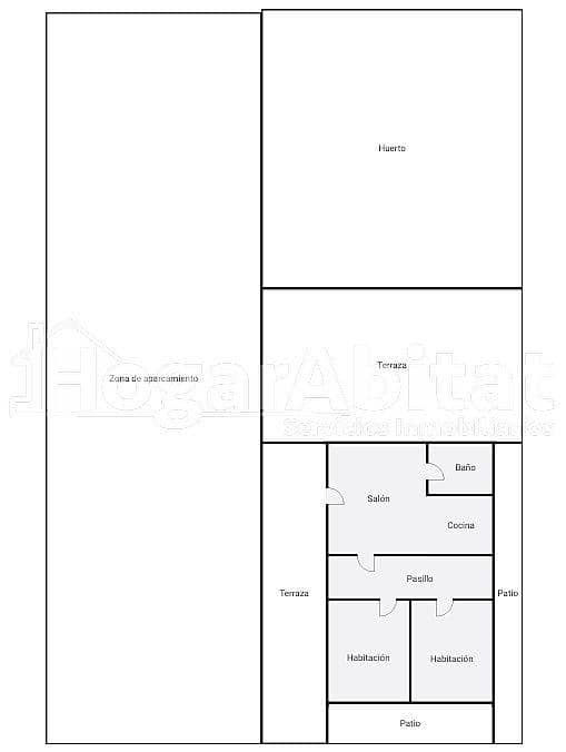 2 bedroom Villa for sale in L'Alcora with garage - € 175,000 (Ref: 9815902)