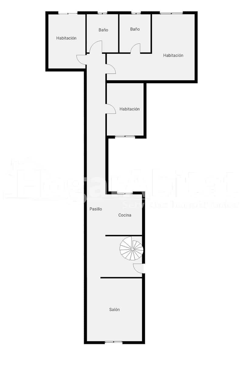 3 camera da letto Attico in vendita in Alqueria de la Comtessa - 219.800 € (Rif: 9815903)