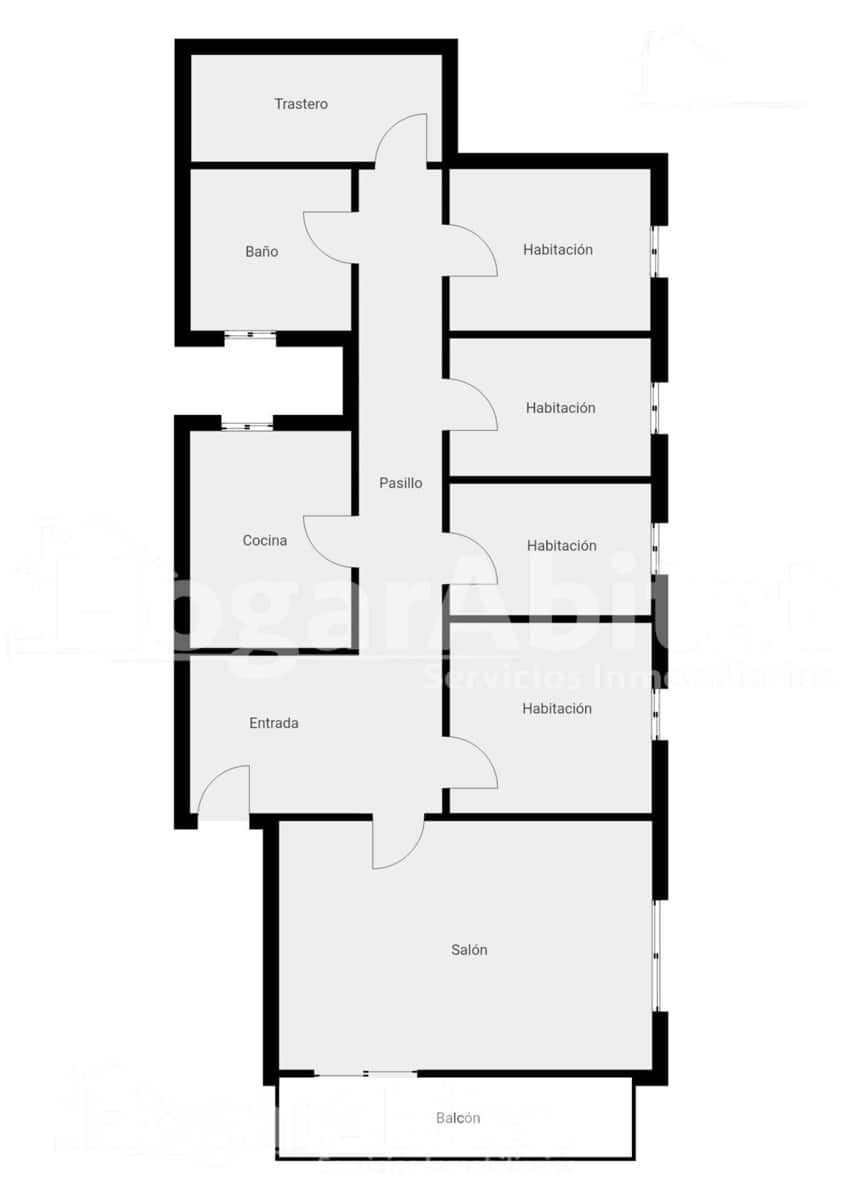 4 bedroom Flat for sale in Bellreguard - € 135,000 (Ref: 9822970)