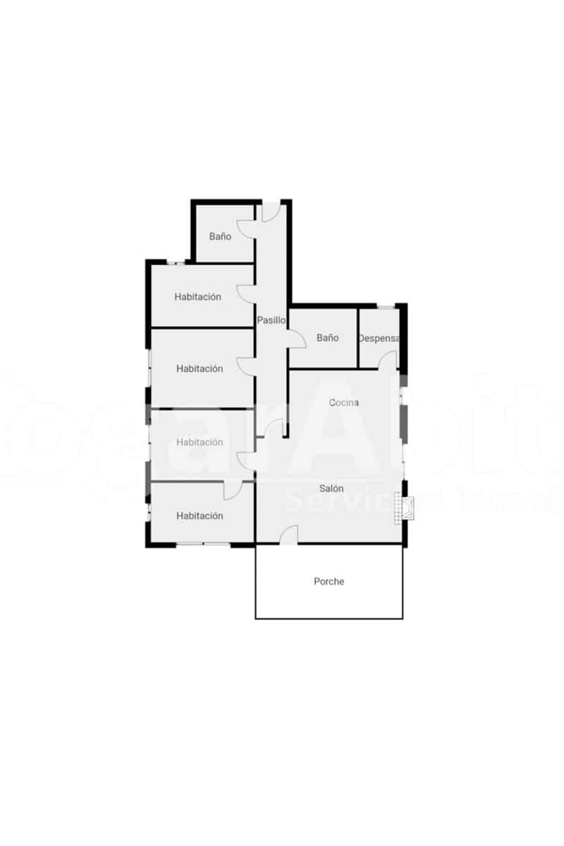 4 bedroom Villa for sale in Gandia with pool garage - € 289,000 (Ref: 9822972)