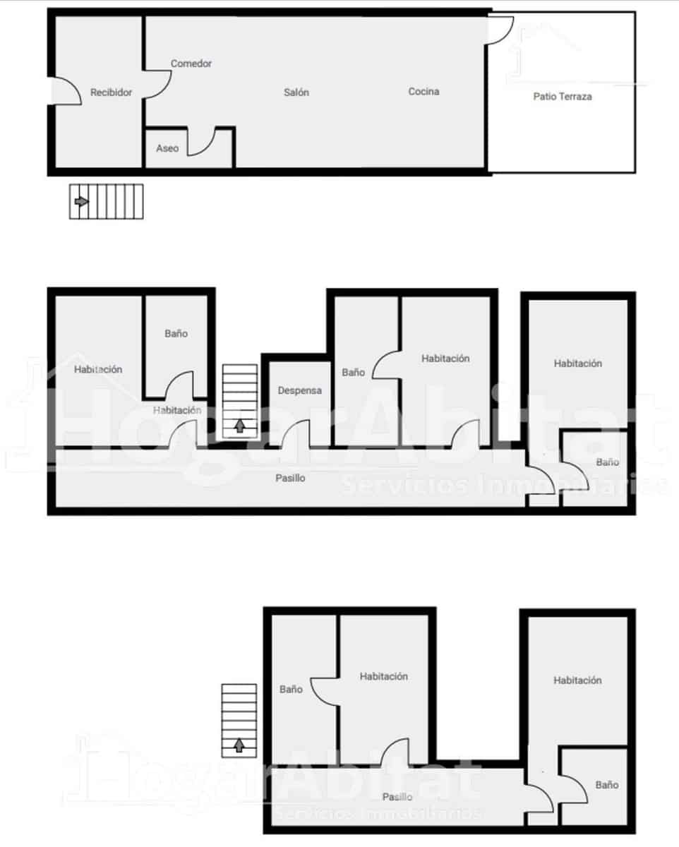 Casa de 5 habitaciones en Vila-real en venta - 270.000 € (Ref: 9825318)