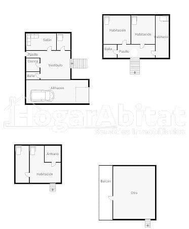 Casa de 6 habitaciones en L'Alcora en venta - 27.500 € (Ref: 9825319)