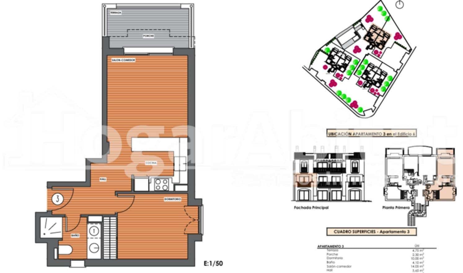 1 camera da letto Appartamento in vendita in Denia con piscina garage - 275.000 € (Rif: 9829221)