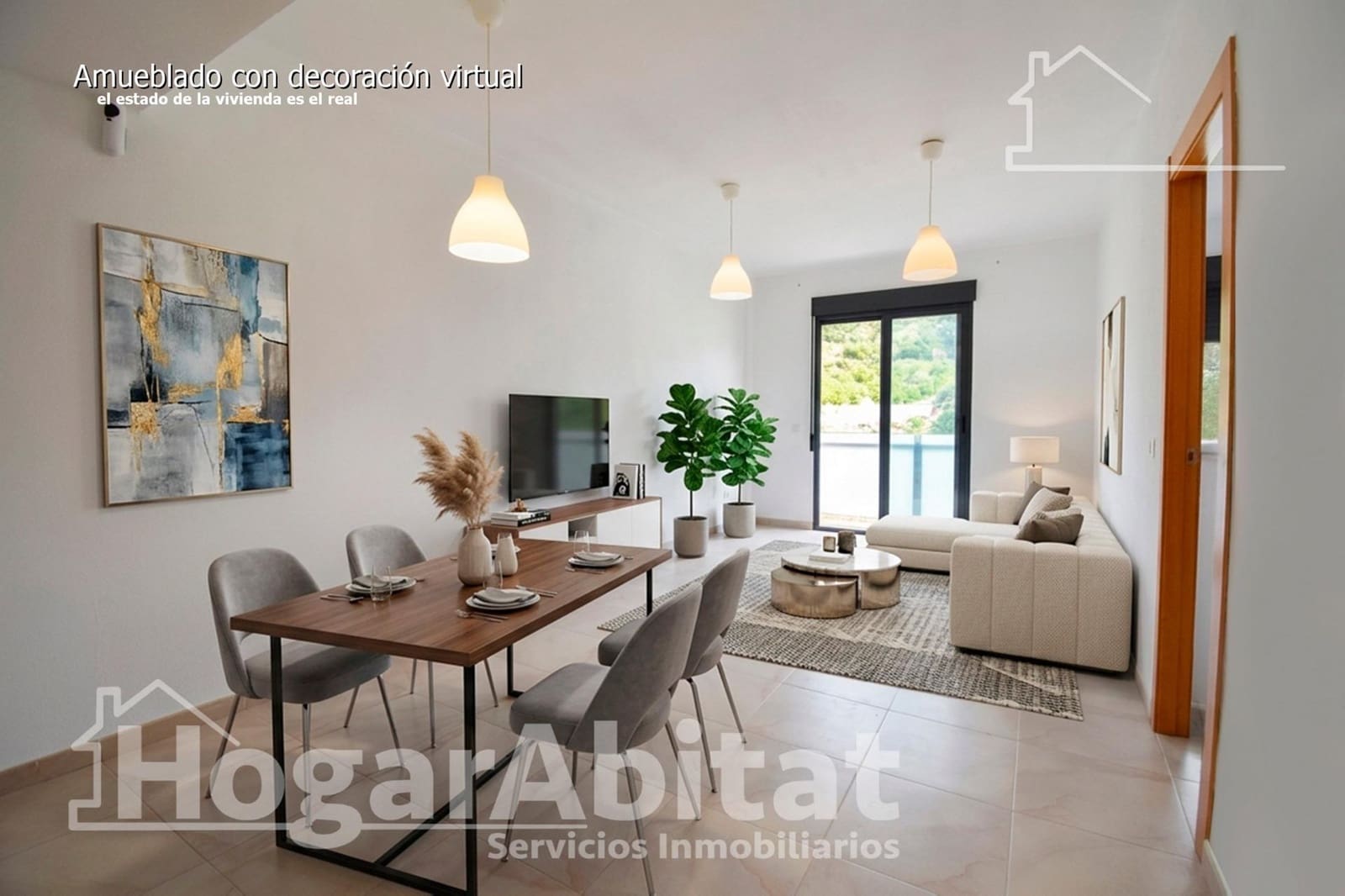 2 bedroom Flat for sale in Villalonga with garage - € 145,000 (Ref: 9829224)