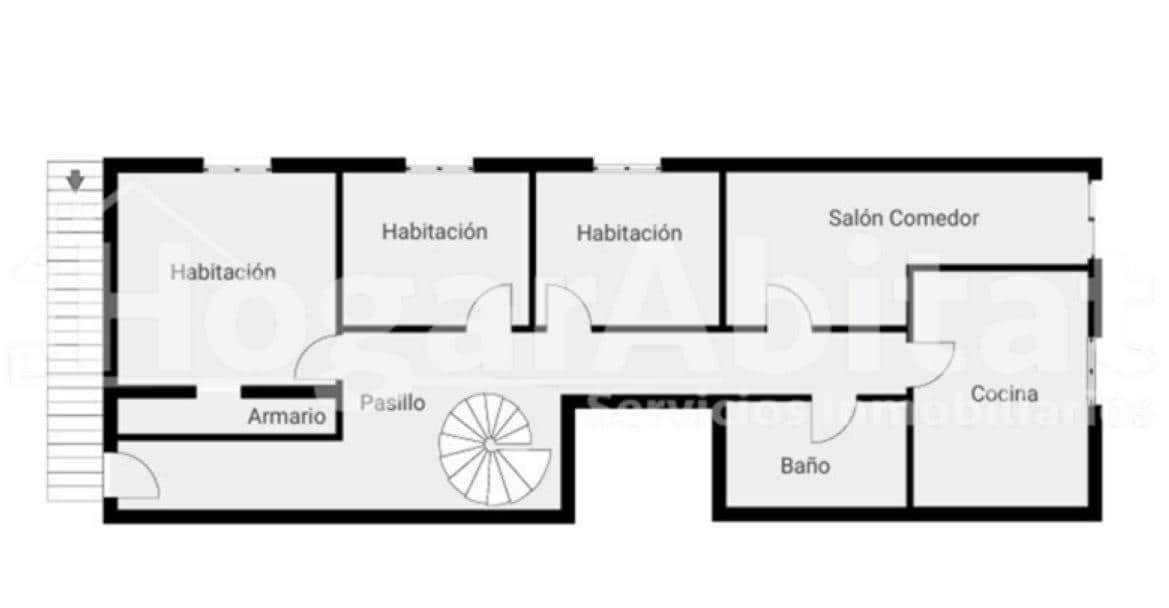 4 camera da letto Appartamento in vendita in Montserrat - 184.000 € (Rif: 9831586)