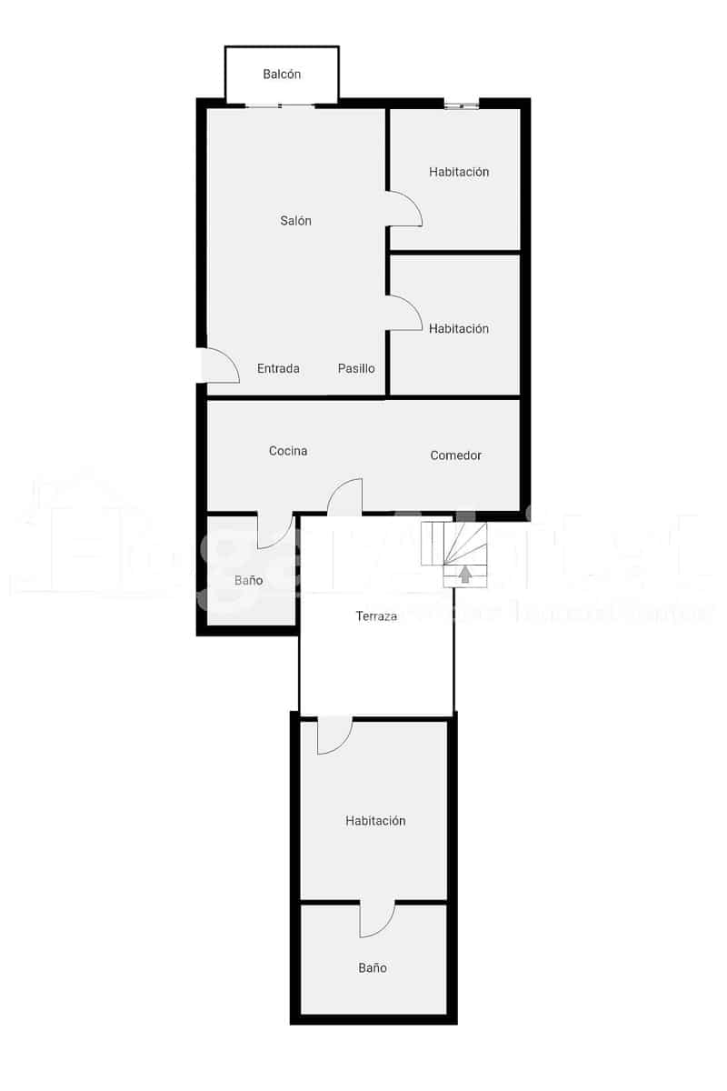 3 bedroom Flat for sale in Bellreguard - € 140,000 (Ref: 9839296)