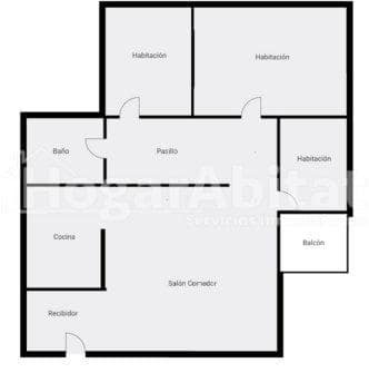 3 Zimmer Wohnung zu verkaufen in Castello de la Plana - 74.900 € (Ref: 9839297)