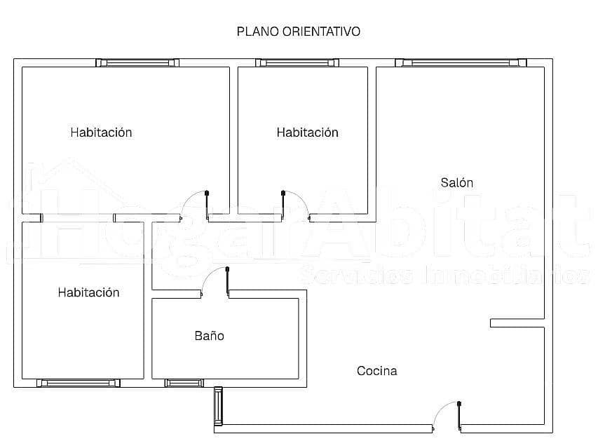 3 sovrum Lägenhet till salu i Alicante stad med garage - 160 000 € (Ref: 9839303)