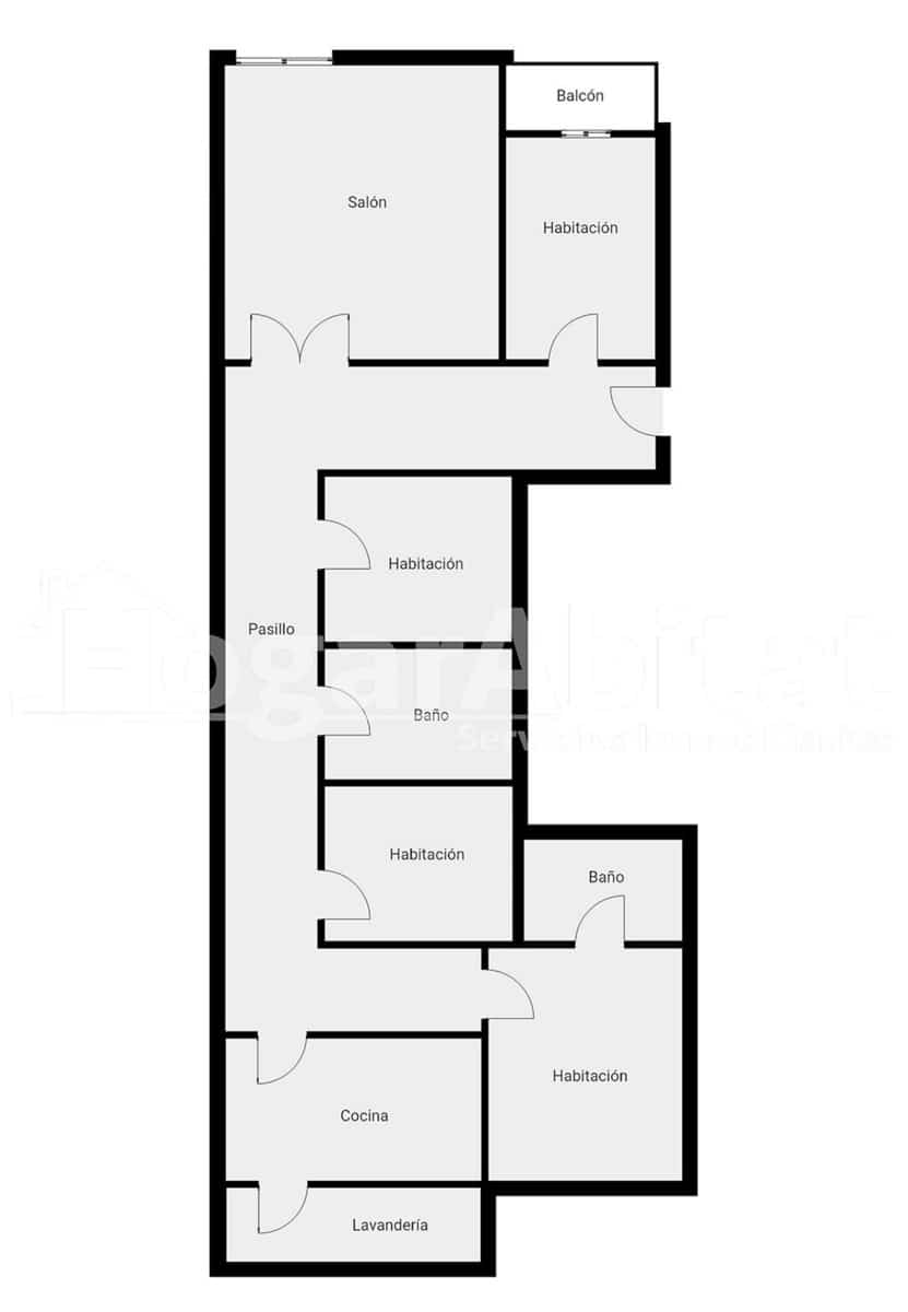 4 bedroom Flat for sale in Gandia - € 169,000 (Ref: 9843450)