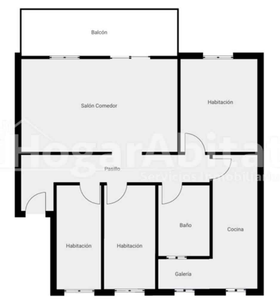 3 bedroom Flat for sale in Alfafar - € 175,000 (Ref: 9849432)