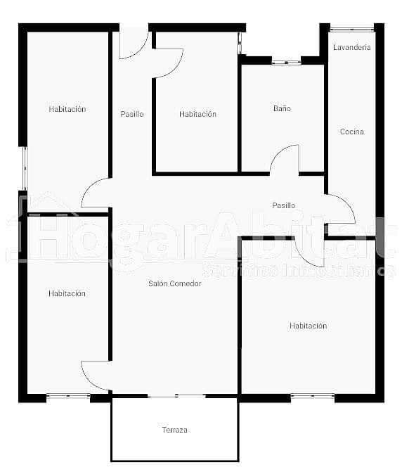 4 makuuhuone Asunto myytävänä paikassa Torrent - 189 000 € (Ref: 9851812)