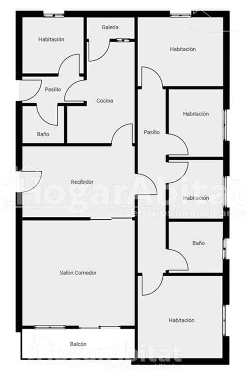 4 bedroom Flat for sale in Valencia city with garage - € 550,000 (Ref: 9855531)