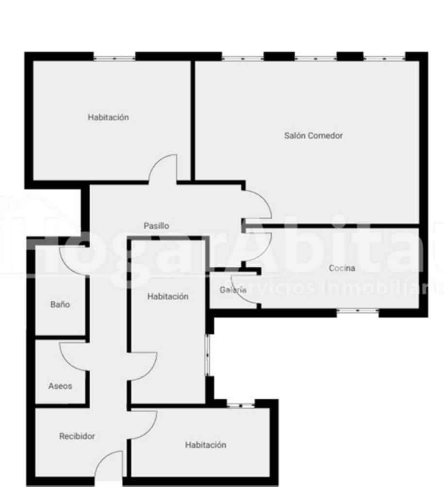 Piso de 3 habitaciones en Torrent en venta con garaje - 249.000 € (Ref: 9855537)