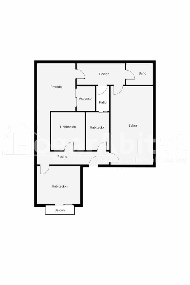 4 sypialnia Mieszkanie na sprzedaż w Gandia - 140 000 € (Ref: 9860158)