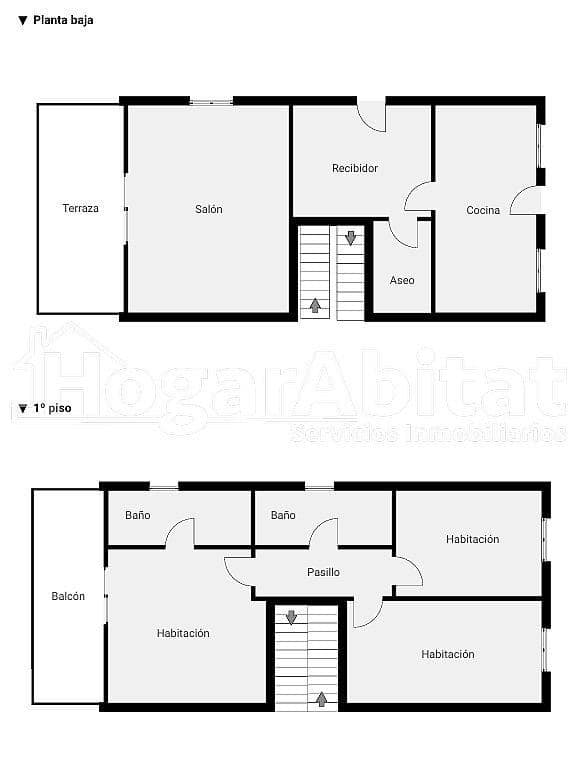 3 Zimmer Haus zu verkaufen in Chiva mit Garage - 350.000 € (Ref: 9860186)